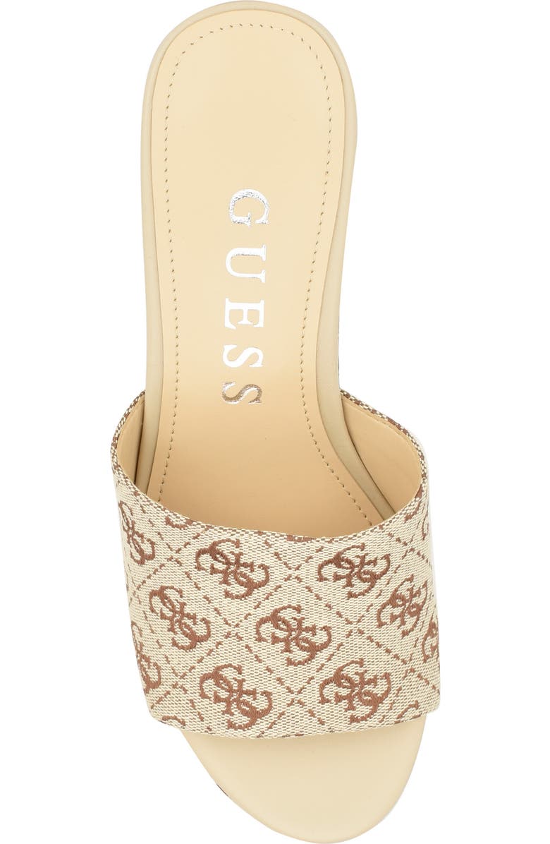 GUESS Yapplea Platform Slide Sandal, Alternate, color,