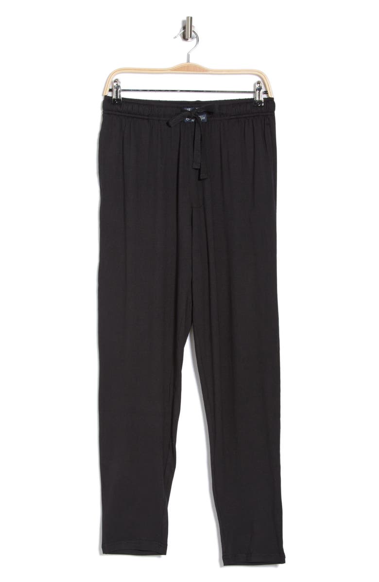 Lucky Brand Tapered Knit Pants, Alternate, color, Jet Black