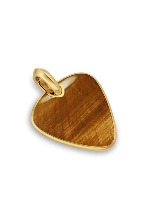 Men's Streamline Pick Amulet in 18K Yellow Gold