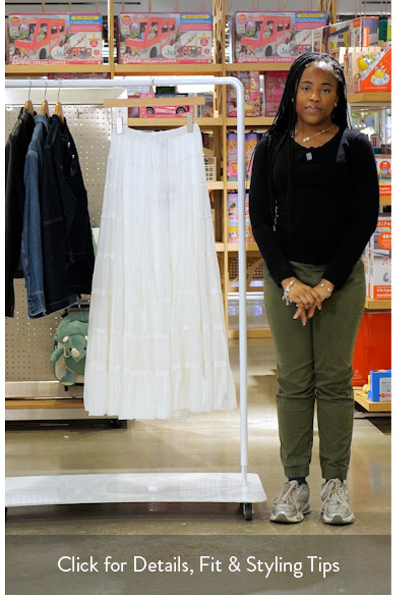 Eva Tiered Maxi Skirt video