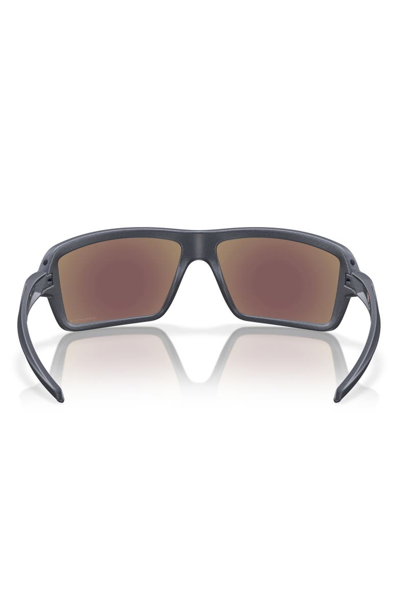 Oakley Cables 63mm Prizm<sup>™</sup> Oversize Rectangular Sunglasses, Alternate, color, 