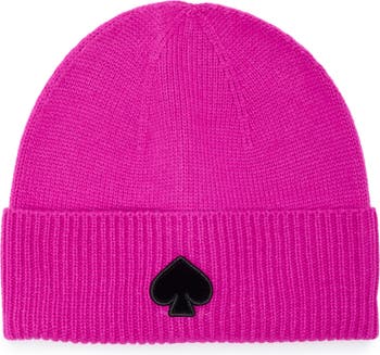 Kate Spade New York flocked spade beanie | Nordstromrack display picture 1