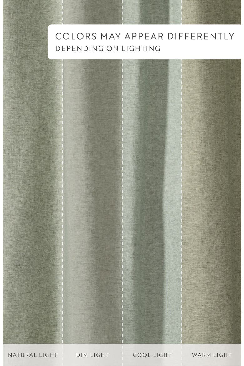 Woven Shower Curtain, Alternate, color, SAGE