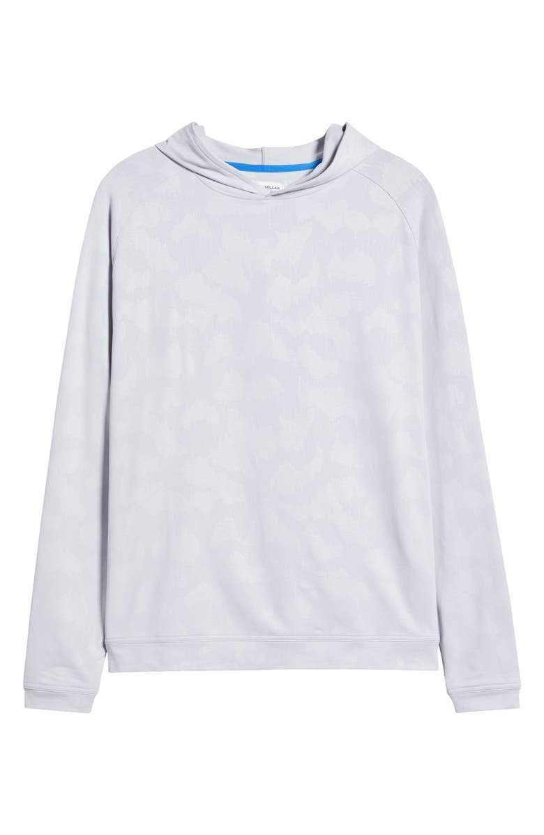 Peter Millar Pine Windowpane Camo Performance Hoodie, Alternate, color,
