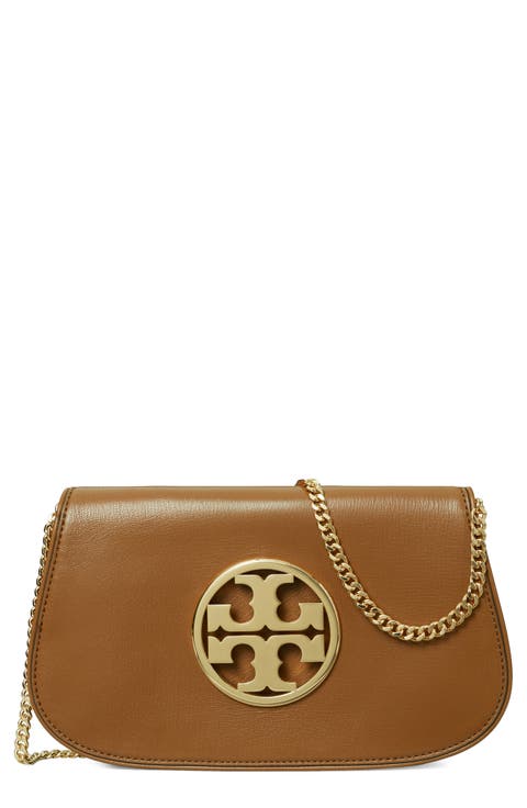 Reva Leather Clutch