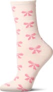 MeMoi Bow Crew Socks