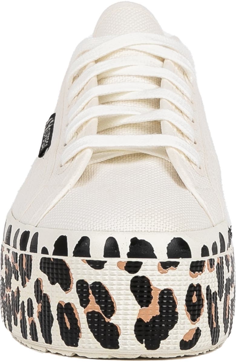 Superga 2790 Foxing Print Platform Sneaker, Alternate, color,