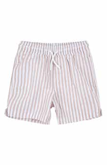 Kids' Stripe Swim Trunks