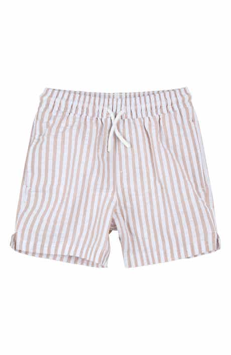 Kids' Stripe Swim Trunks
