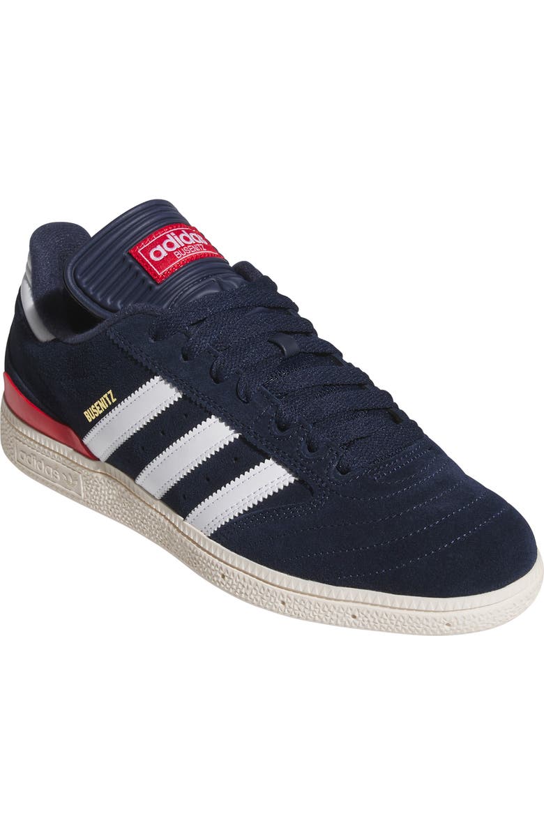 adidas Busenitz Sneaker, Main, color, Navy/ White/ Scarlet