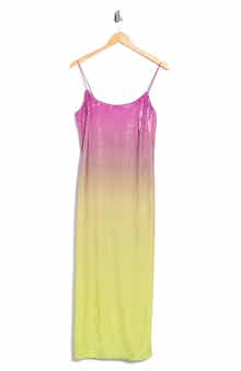 Alessa Ombre Sequin Slipdress