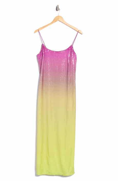 Alessa Ombre Sequin Slipdress