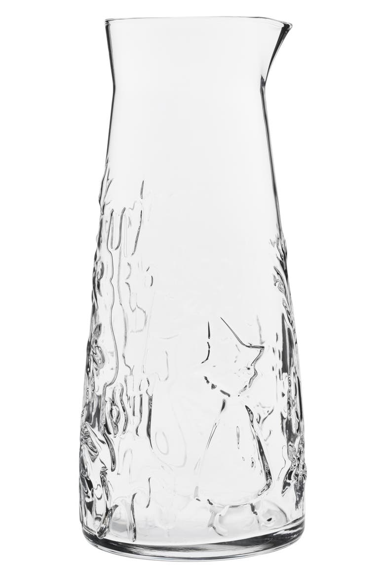 Forest Hide & Seek Glass Pitcher, Main, color, NO COLOR