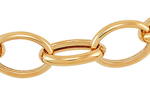 Frankie & Zoe Heart Charm Bracelet In Gold