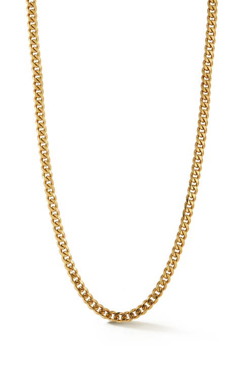 Men's 6mm Curb Chain Necklace