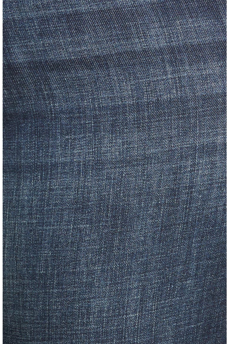 Kennedy Welt Pocket High Waist Straight Leg Jeans, Alternate, color, CASTLE
