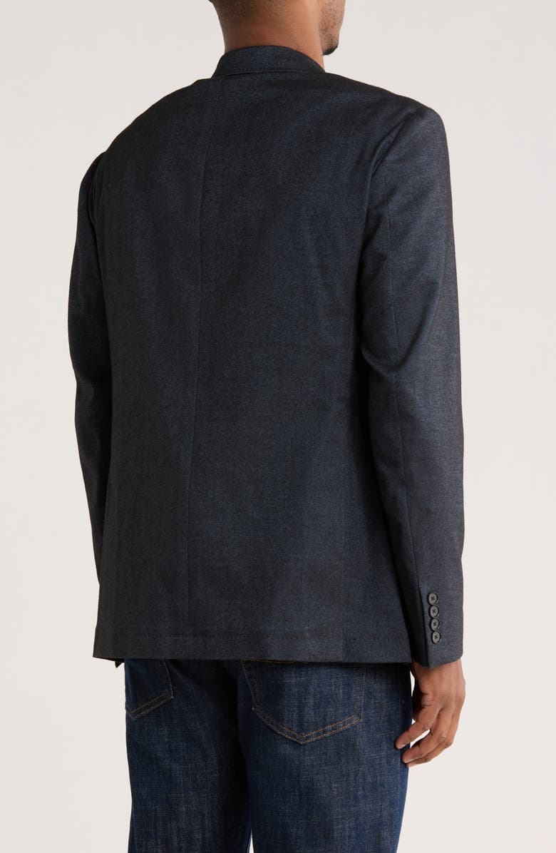 Calvin Klein Two Button Notch Lapel Sport Coat, Alternate, color, Dark Blue