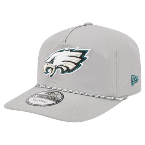 Men
s New Era Silver Philadelphia Eagles Rope 19TWENTY Hat