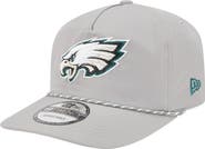 New Era Men's New Era Silver Philadelphia Eagles Rope 19TWENTY Hat