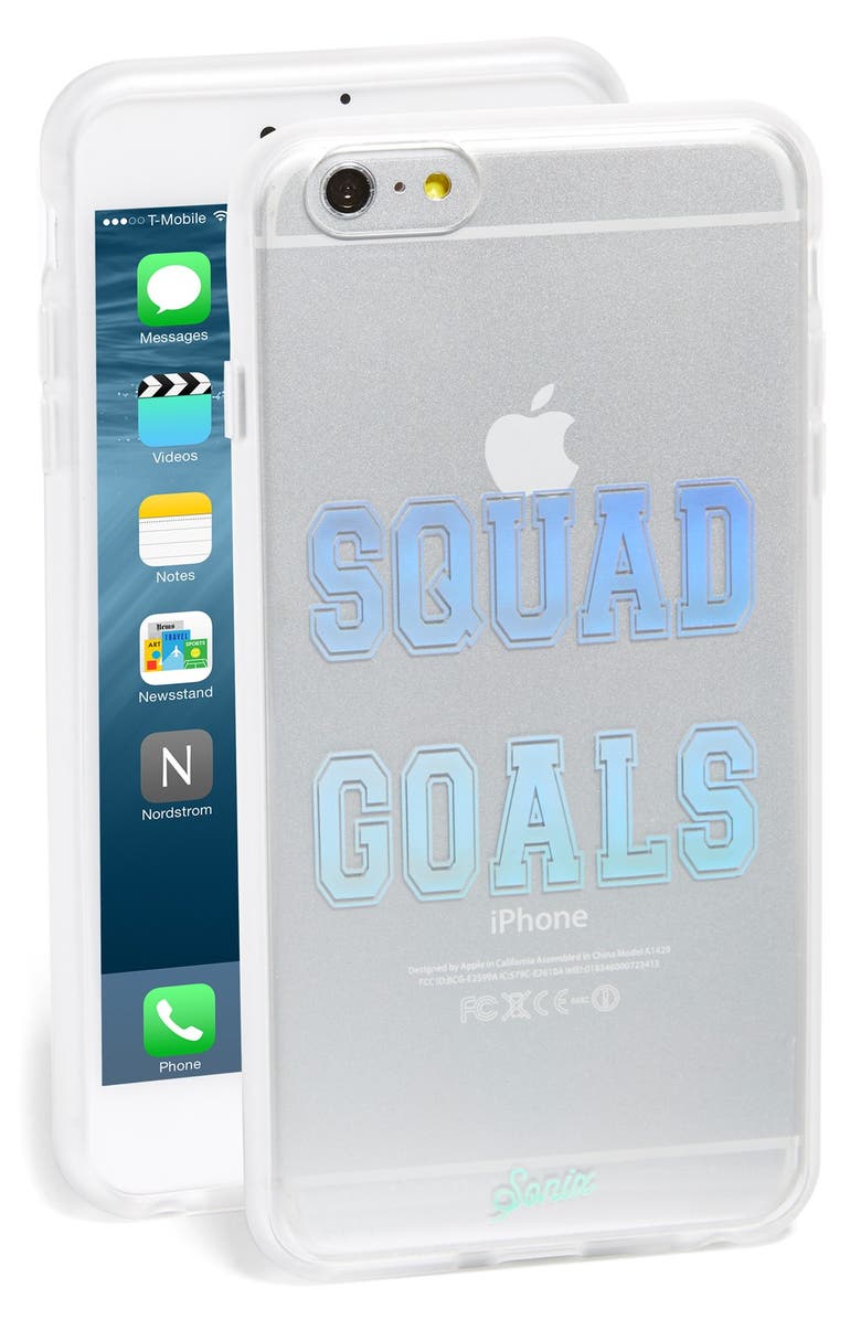 Sonix 'Squad Goals' iPhone 6 Plus & 6s Plus Case, Main, color, 