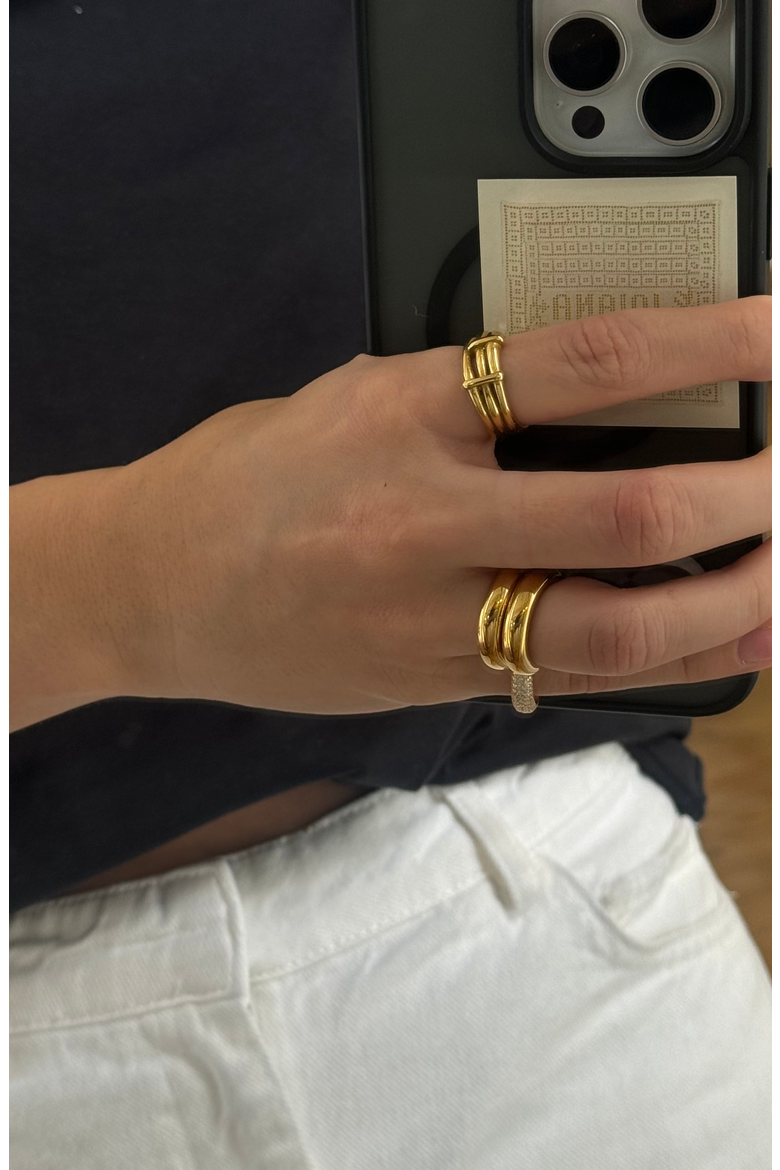 Elio Classic Band, Alternate, color, Gold