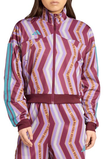 Adidas X Farm Rio Tiro Track Jacket In Multi