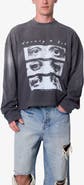 mnml Doorway Long Sleeve Cotton Graphic T-Shirt