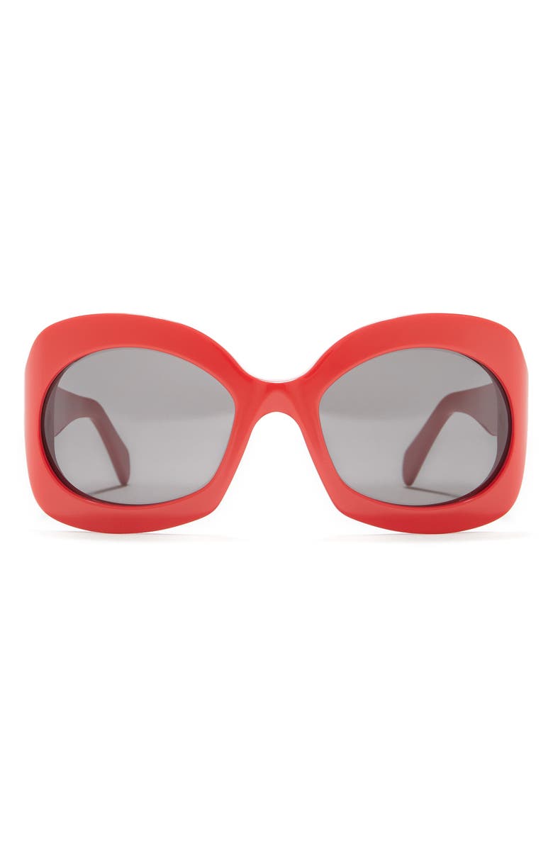 CELINE 57mm Round Sunglasses, Main, color,