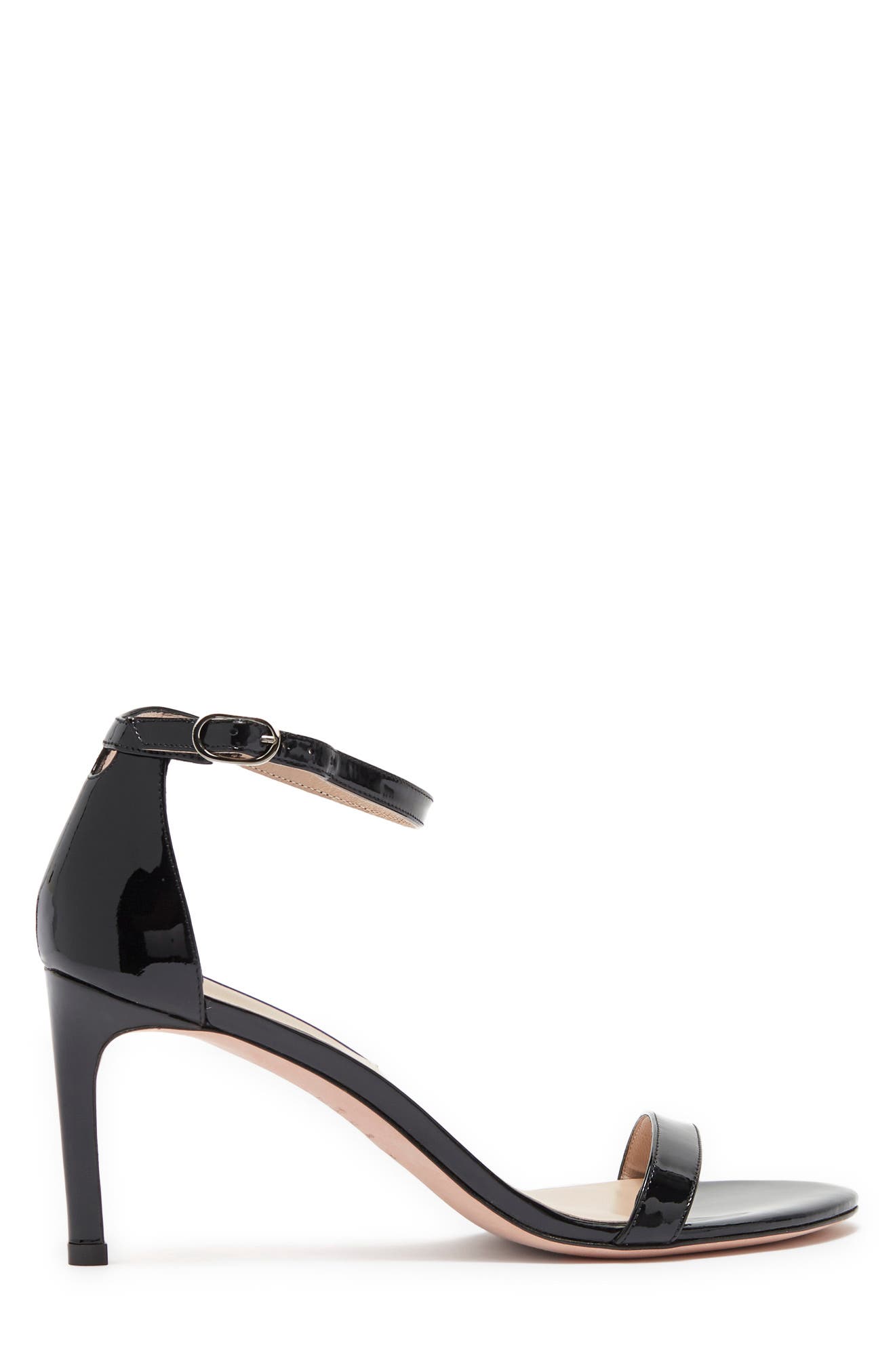 Stuart Weitzman Nunakedstraight Heeled Sandal, Alternate, color, 
