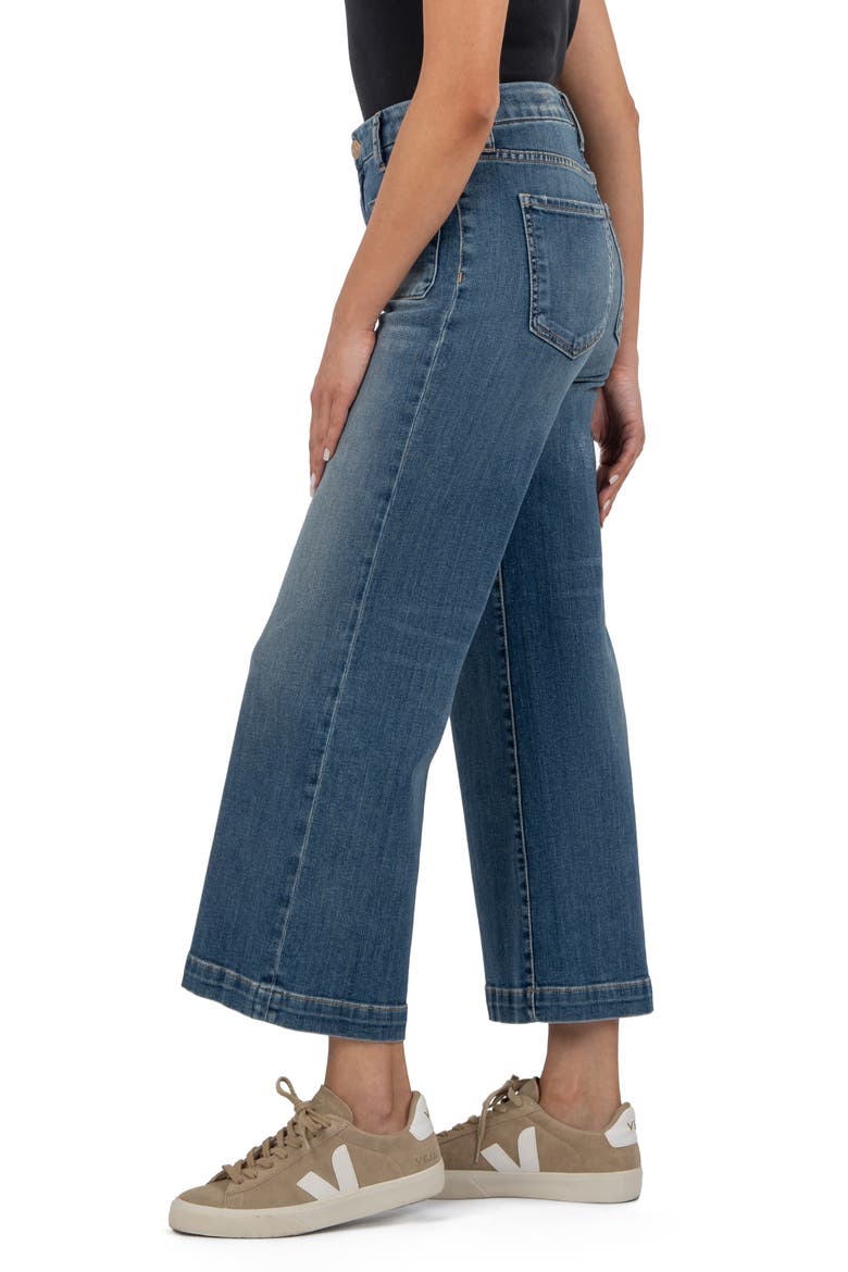 Meg Patch Pocket High Waist Wide Leg Jeans, Alternate, color, EFFECTIVENESS