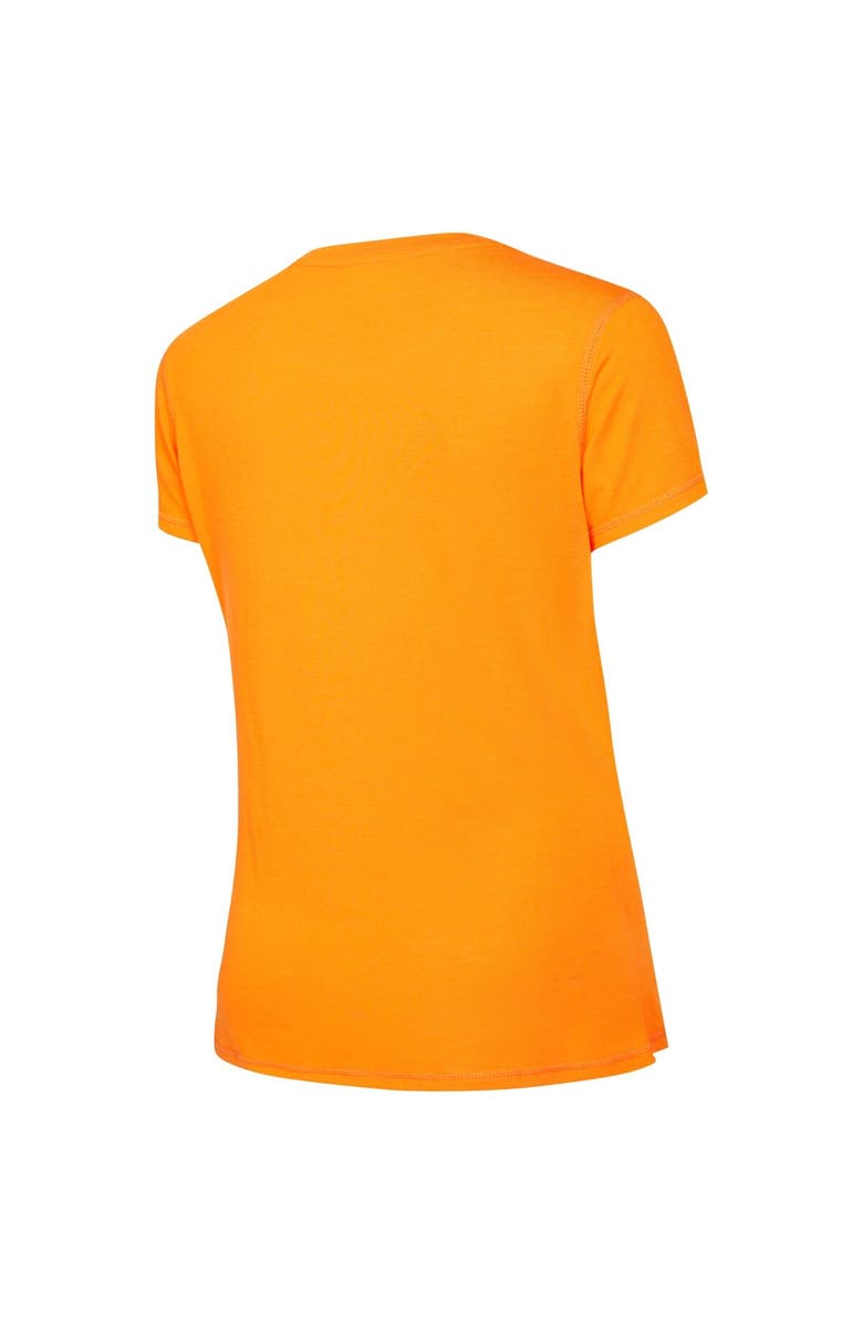 CONCEPTS SPORT Women's Concepts Sport Orange/White Clemson Tigers Arctic T-Shirt & Flannel Pants Sleep Set, Alternate, color, 