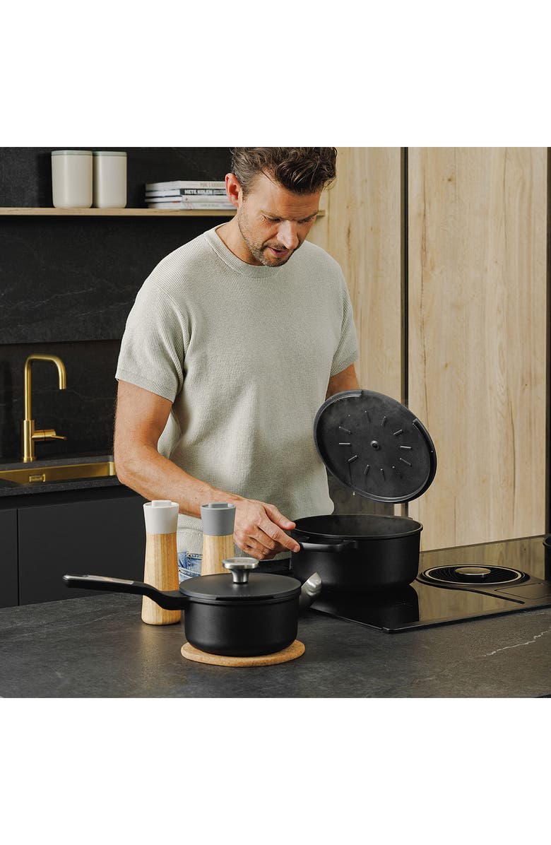 BergHOFF Leo Phantom Stockpot, Alternate, color, Black