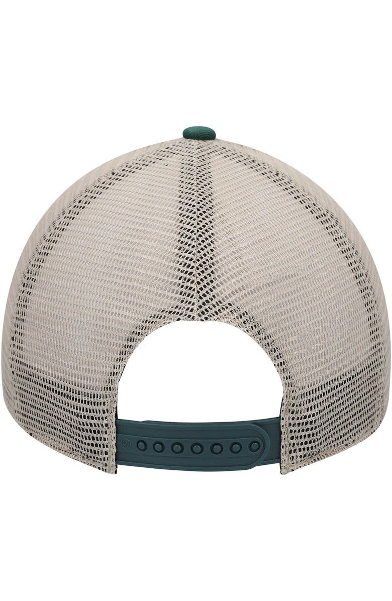 '47 Men's '47 Green Oakland Athletics Flagship Wash MVP Trucker Snapback Hat, Alternate, color, Green