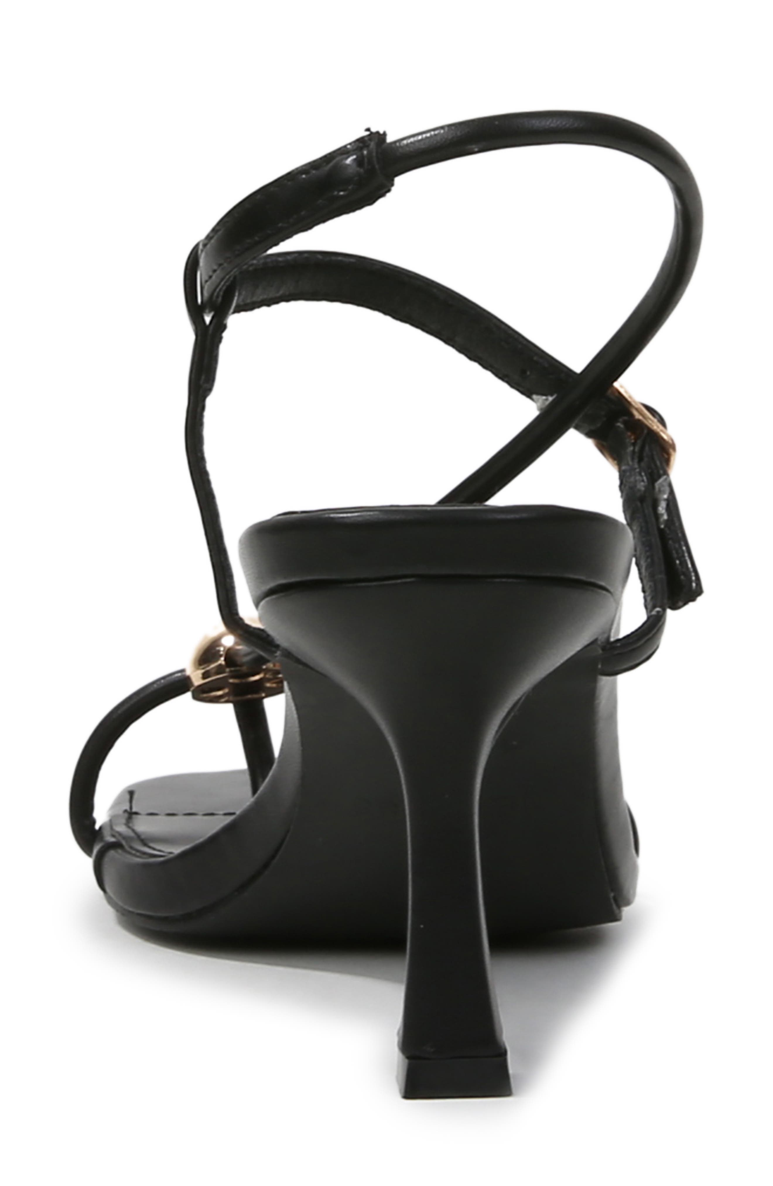 BERNESS Hisako Strappy Sandal, Alternate, color, Black