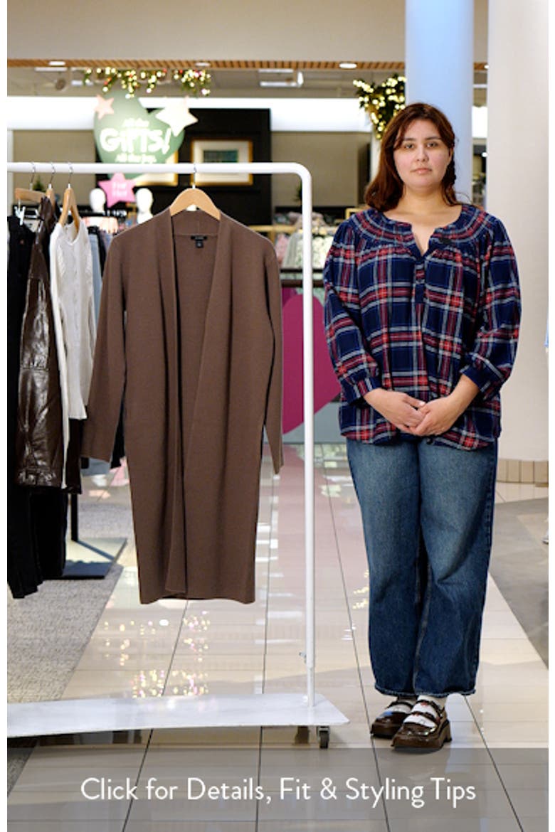 Open Front Longline Cardigan video