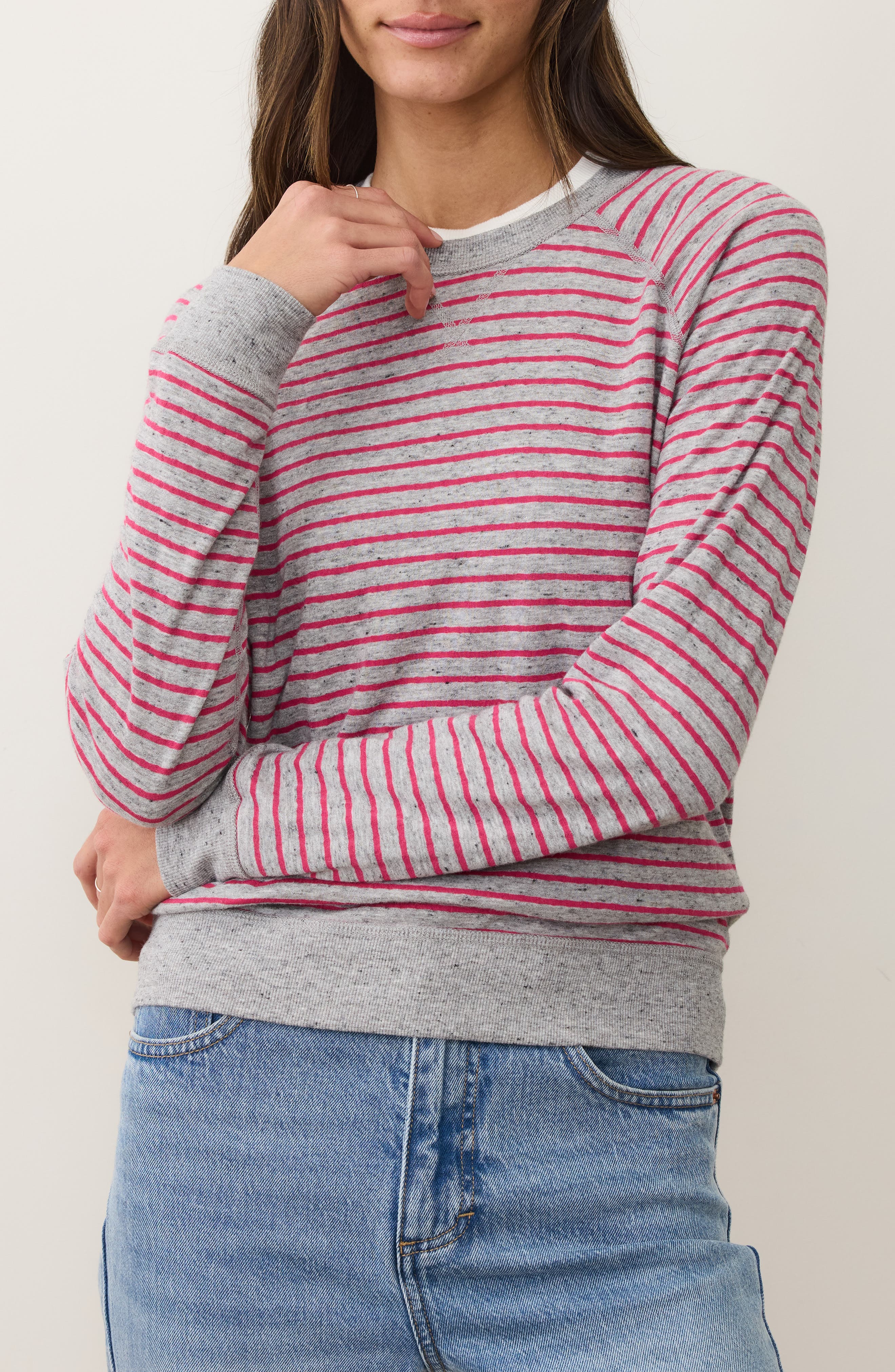 Reversible Raglan Sleeve Sweater