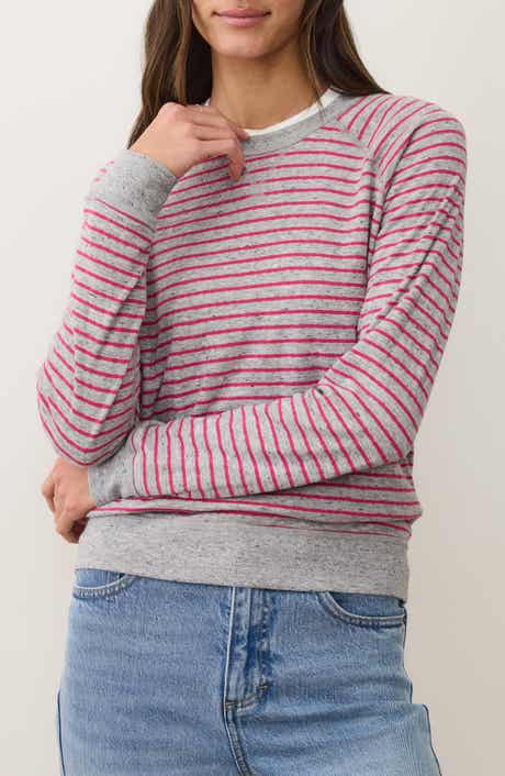 Marine Layer Reversible Raglan Sleeve Sweater