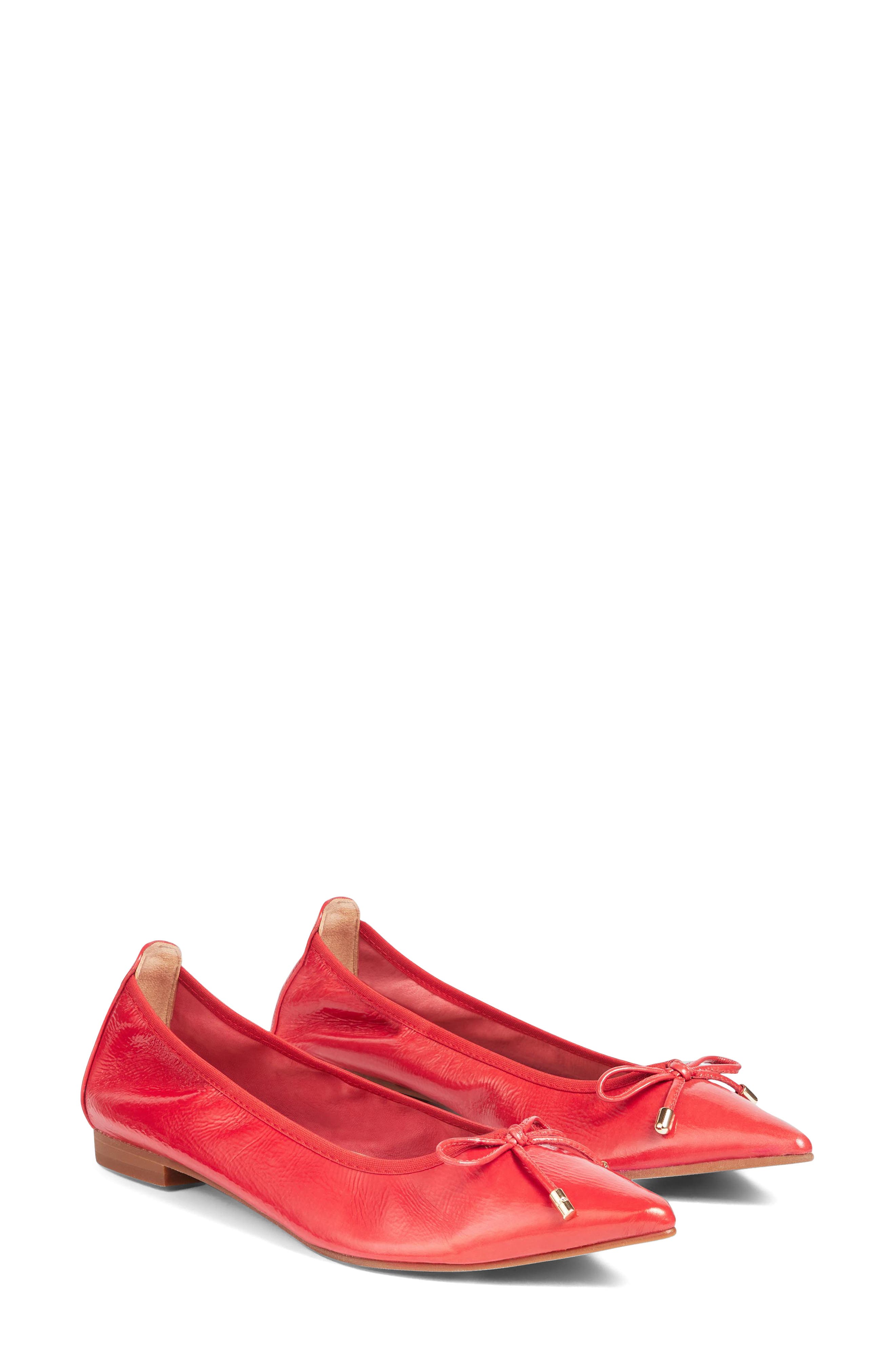 LK Bennett Tilly Pointed Toe Ballet Flat, Main, color, 