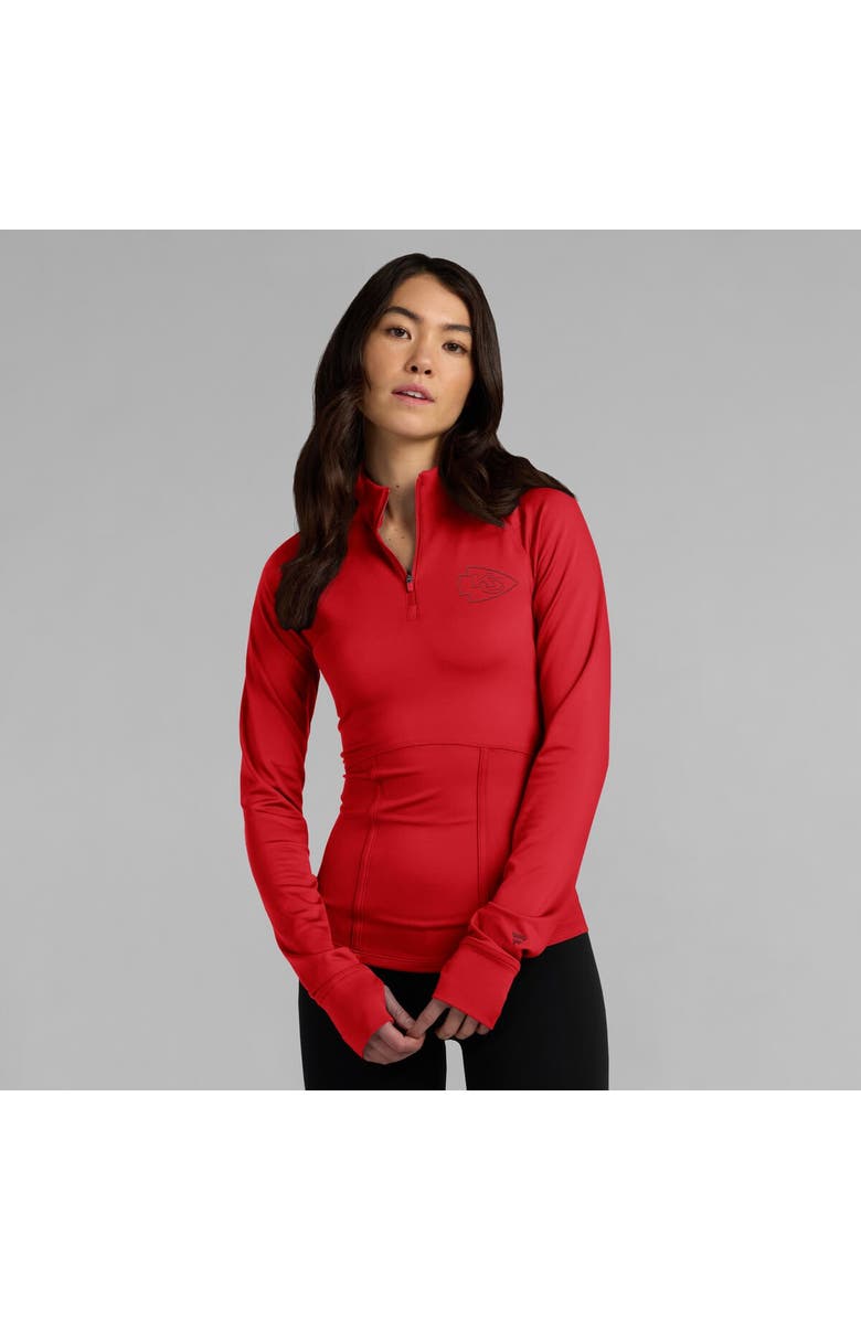 FANATICS Women's Fanatics  Red Kansas City Chiefs Elements Quarter-Zip Jacket, Alternate, color, Red