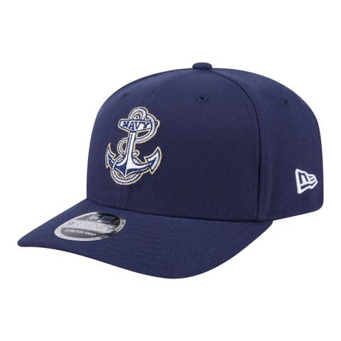 Men's New Era Navy Navy Midshipmen 9SEVENTY Stretch-Snap Adjustable Hat