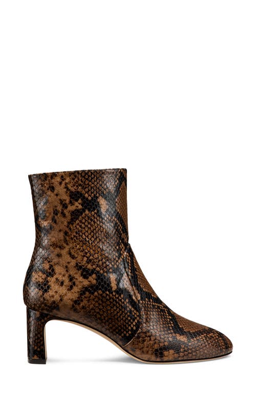 Stuart Weitzman Babette Zip Bootie 60 In Brown