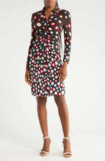 Sheska Ruched Shirtdress