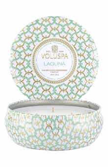 Laguna Three-Wick Tin Candle