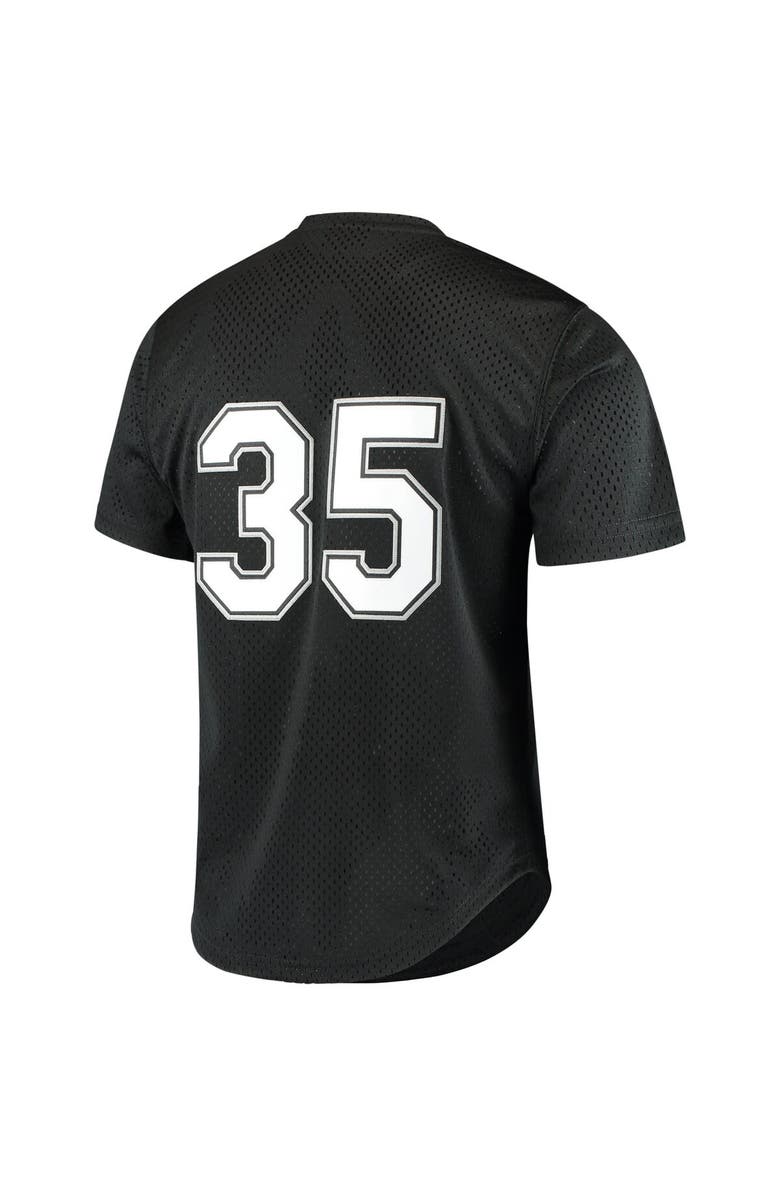 Mitchell & Ness Men's Mitchell & Ness Frank Thomas Black Chicago White Sox Cooperstown Mesh Batting Practice Jersey, Alternate, color, Black