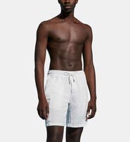 Vilebrequin Men's Linen Bermuda Cargo Pockets Shorts