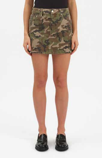 DAZE Malibu Denim Miniskirt