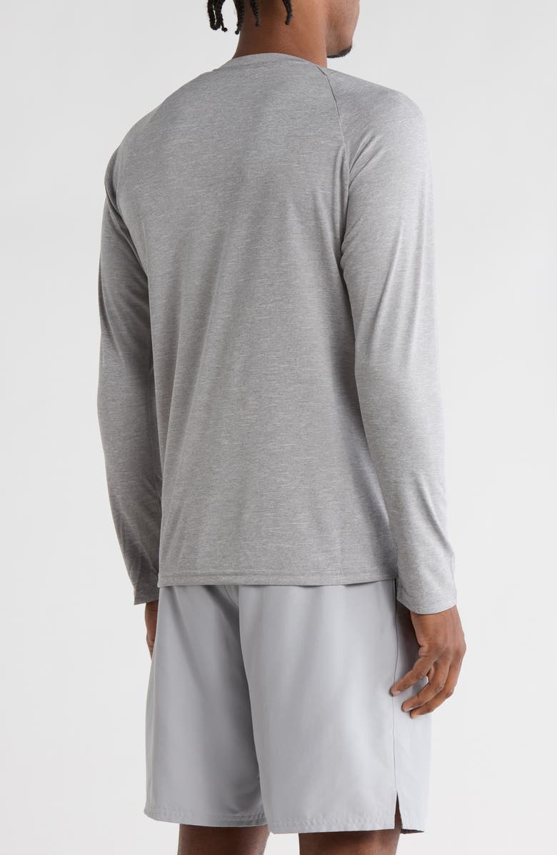 Nike Hydroguard Long Sleeve Swim Shirt, Alternate, color, Particle Grey