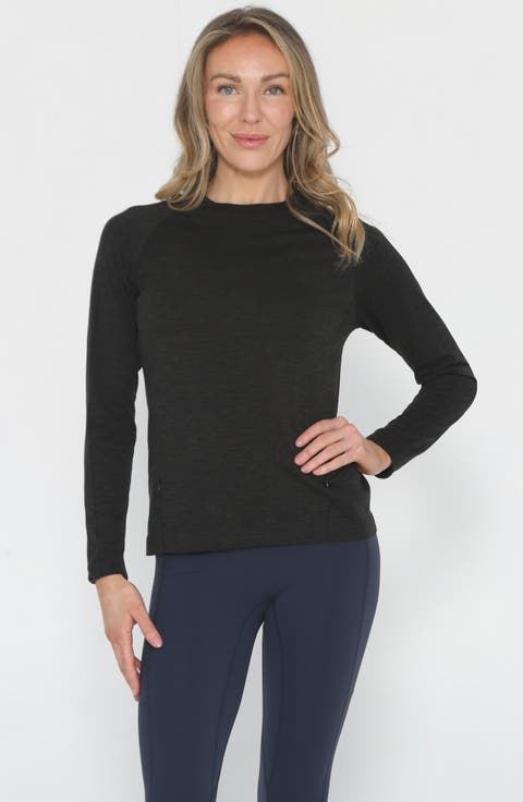 Aria Running Seamless Nursing Tee Long Sleeve