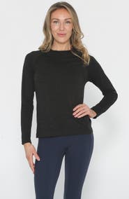 Sweat & Milk Aria Running Seamless Nursing Tee Long Sleeve