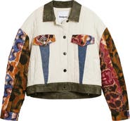 Desigual Quilted Trucker Jacket